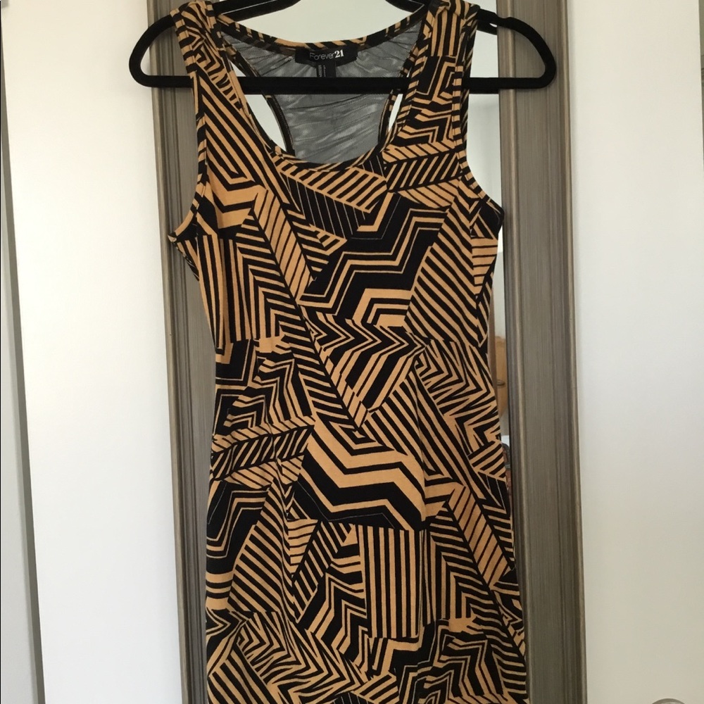 Jersey wild dress with stretch fabric